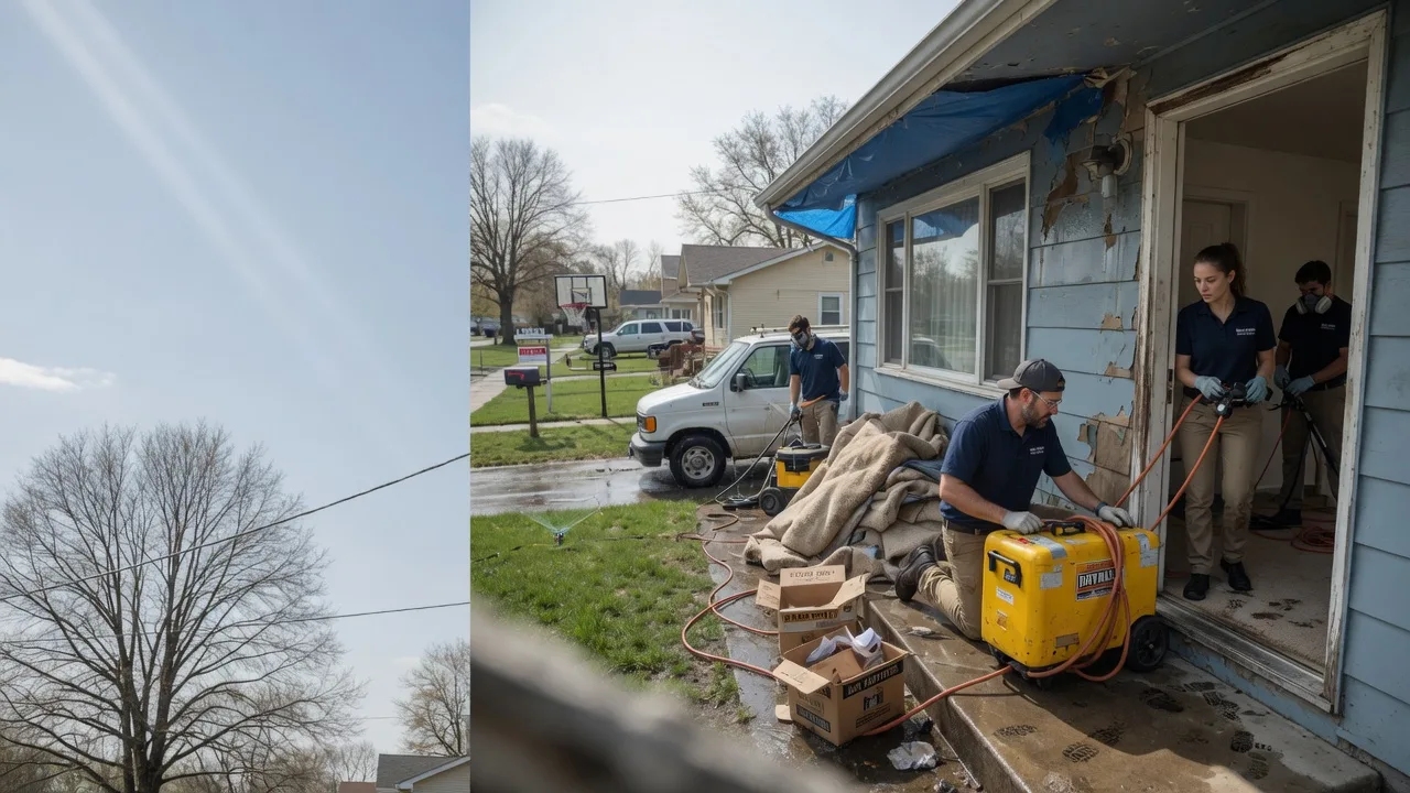 Basement Flood Cleanup in Spring Hope, NC near me